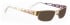 BELLINGER TRAPEZ-1 sunglasses in Shiny Gold