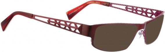 BELLINGER TRAPEZ-1 sunglasses in Shiny Red