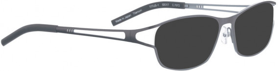BELLINGER TITUS-1 sunglasses in Shiny Grey
