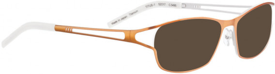 BELLINGER TITUS-1 sunglasses in Metal Orange