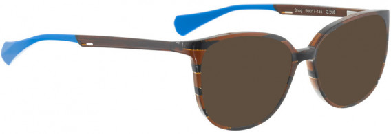 BELLINGER SNUG sunglasses in Brown Pattern
