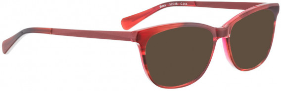 BELLINGER SISSA sunglasses in Brown Red Pattern