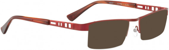 BELLINGER SHOT sunglasses in Shiny Red