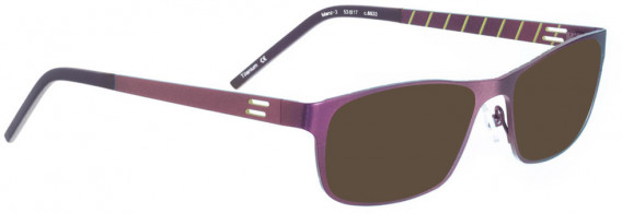 BELLINGER MANZ-3 sunglasses in Metallic Purple
