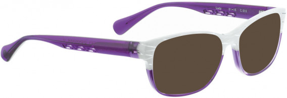 BELLINGER LUCY-51 sunglasses in White Pattern/Purple