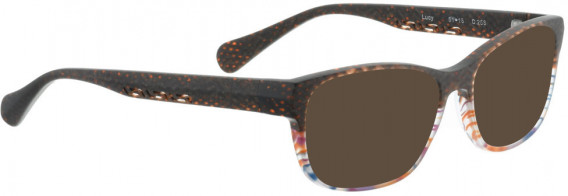 BELLINGER LUCY-50 sunglasses in Matt Brown Pattern