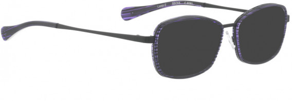BELLINGER LOOP-2 sunglasses in Black Purple