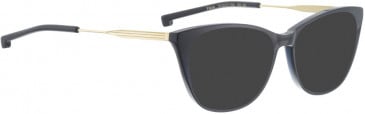 ENTOURAGE OF 7 FLORA sunglasses in Dark Blue Transparent