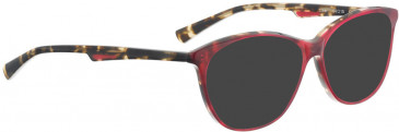 BELLINGER CLEAR sunglasses in Red Pattern
