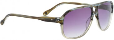 ENTOURAGE OF 7 MULHOLLAND sunglasses in Brown/Blue Crystal