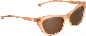 ENTOURAGE OF 7 MAYBROOK sunglasses in Brown Transparent