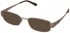 JAEGER 279 Designer Prescription Sunglasses in Brown