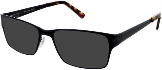 Zenith 78-51 Sunglasses in Black