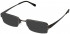 JAEGER 268 Designer Prescription Sunglasses in Gunmetal