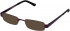 Lazer 4040-50 sunglasses in Wine