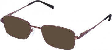 Lazer 4080-50 sunglasses in Burgundy