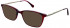L.K.Bennett 59 sunglasses in Red and Gold