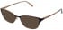 L.K.Bennett 43 sunglasses in Brown and Nude