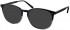 Zenith 94 sunglasses in Black/Sherry