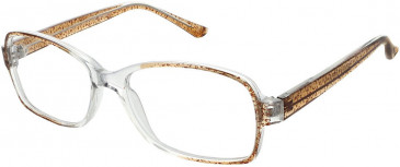 Matrix 817-53 glasses in Brown and Crystal
