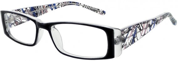 Matrix 813-50 glasses in Black and Blue