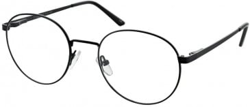 Lazer 4114-52 glasses in Black
