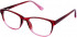 Lazer 4096-52 glasses in Claret
