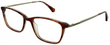 L.K.Bennett 59 glasses in Brown and Gold