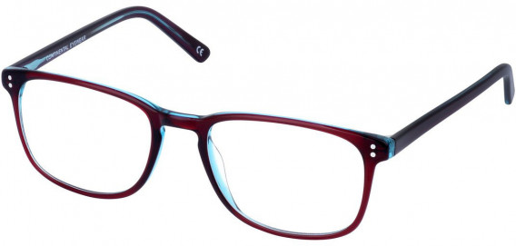 Cameo KAY glasses in Claret and Blue