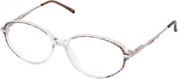Cameo CHARLOTTE-54 glasses in Brown and Crystal
