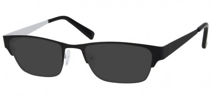 Sunglasses in Black/White