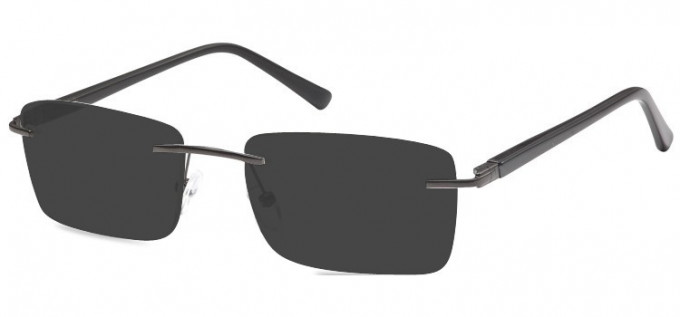 Sunglasses in Dark Gunmetal