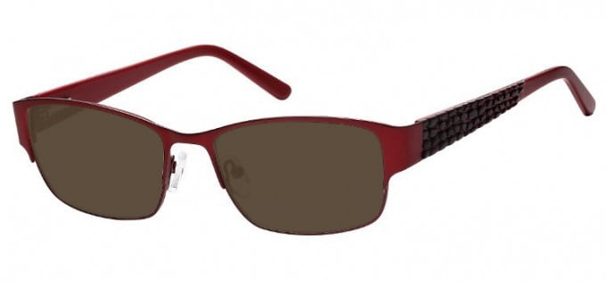 Sunglasses in Burgundy