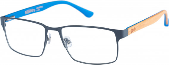 Superdry SDO-OSAMU glasses in Matt Gunmetal Blue