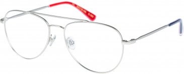 Superdry SDO-ACADEMI glasses in Silver Navy