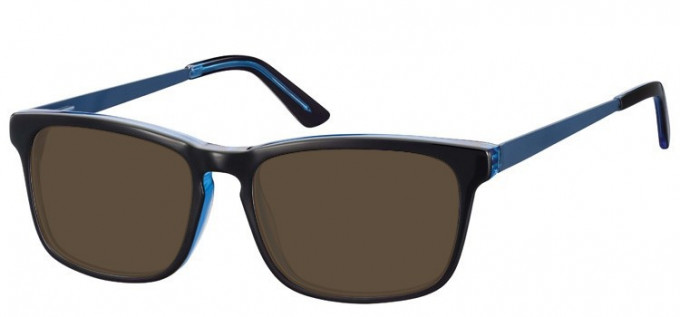 Sunglasses in Black/Blue