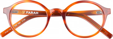 Farah FHO-1008 glasses in Amber Stripe