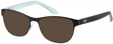 O'Neill ONO-BOLEN sunglasses in Matt Black Aqua
