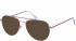Superdry SDO-ACADEMI sunglasses in Pink Purple Crystal