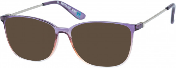 Superdry SDO-LEYA sunglasses in Purple Pink