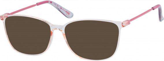 Superdry SDO-LEYA sunglasses in Coral Pink