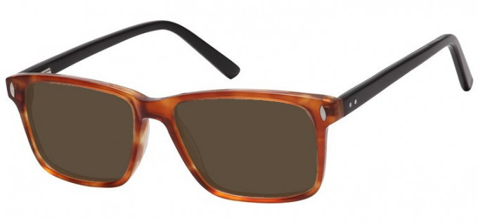Sunglasses in Clear Brown