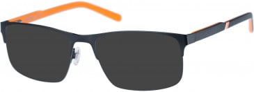 Superdry SDO-JOSIAH sunglasses in Black Orange