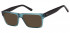 Sunglasses in Clear Turquoise