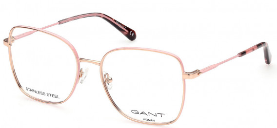 GANT GA4108 glasses in Shiny Rose Gold