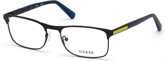 GUESS GU1981-57 glasses in Matte Blue