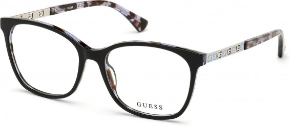 GUESS GU2743-55 glasses in Shiny Black