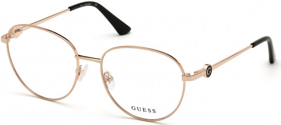 GUESS GU2756-53 glasses in Shiny Rose Gold
