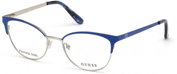 GUESS GU2796 glasses in Shiny Blue