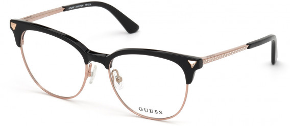 GUESS GU2798-S-51 glasses in Shiny Black